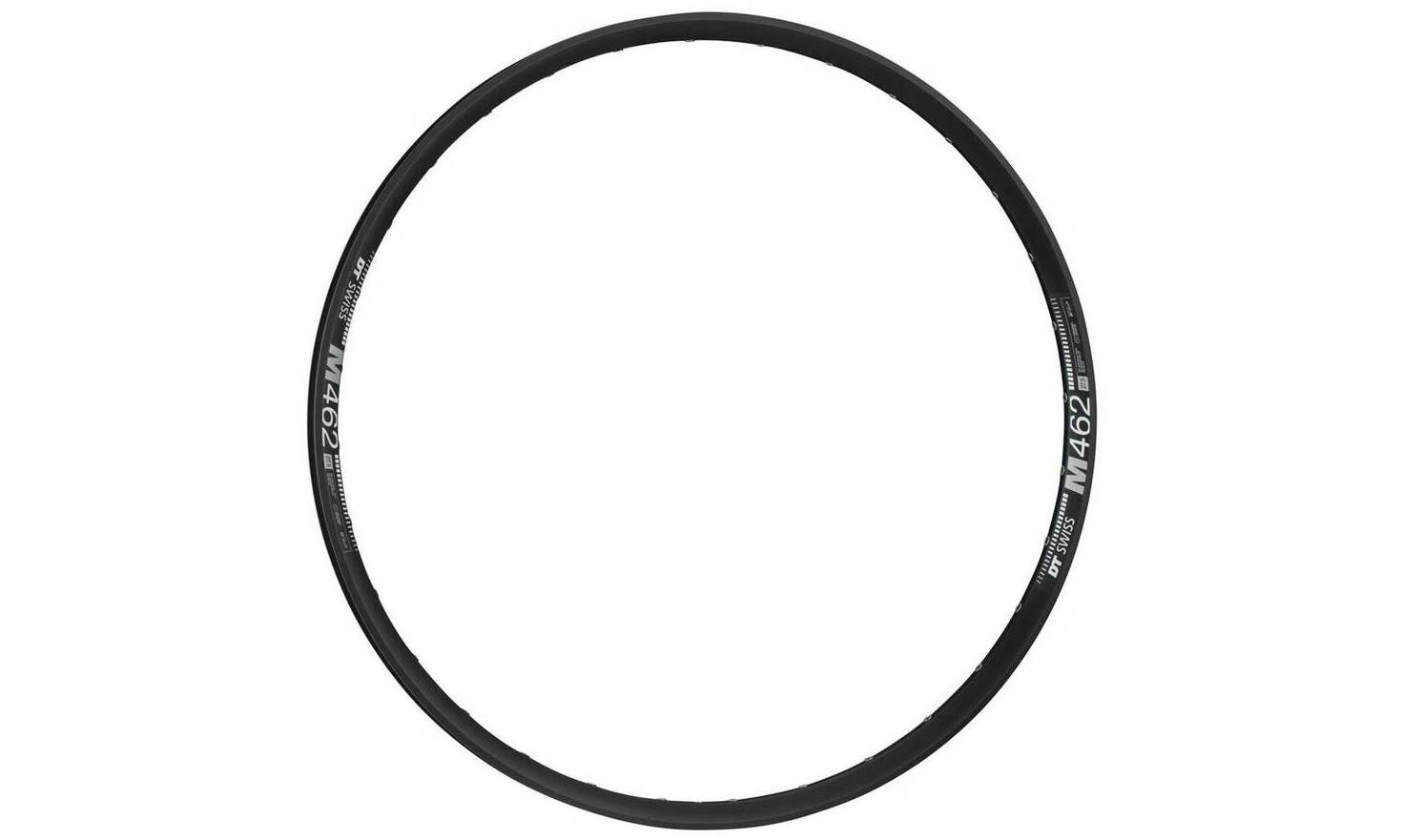 Обод DT Swiss M 462, 27.5", размер 584×25 мм, 28 отверстий, ниппель Presta, дисковые тормоза, черный 