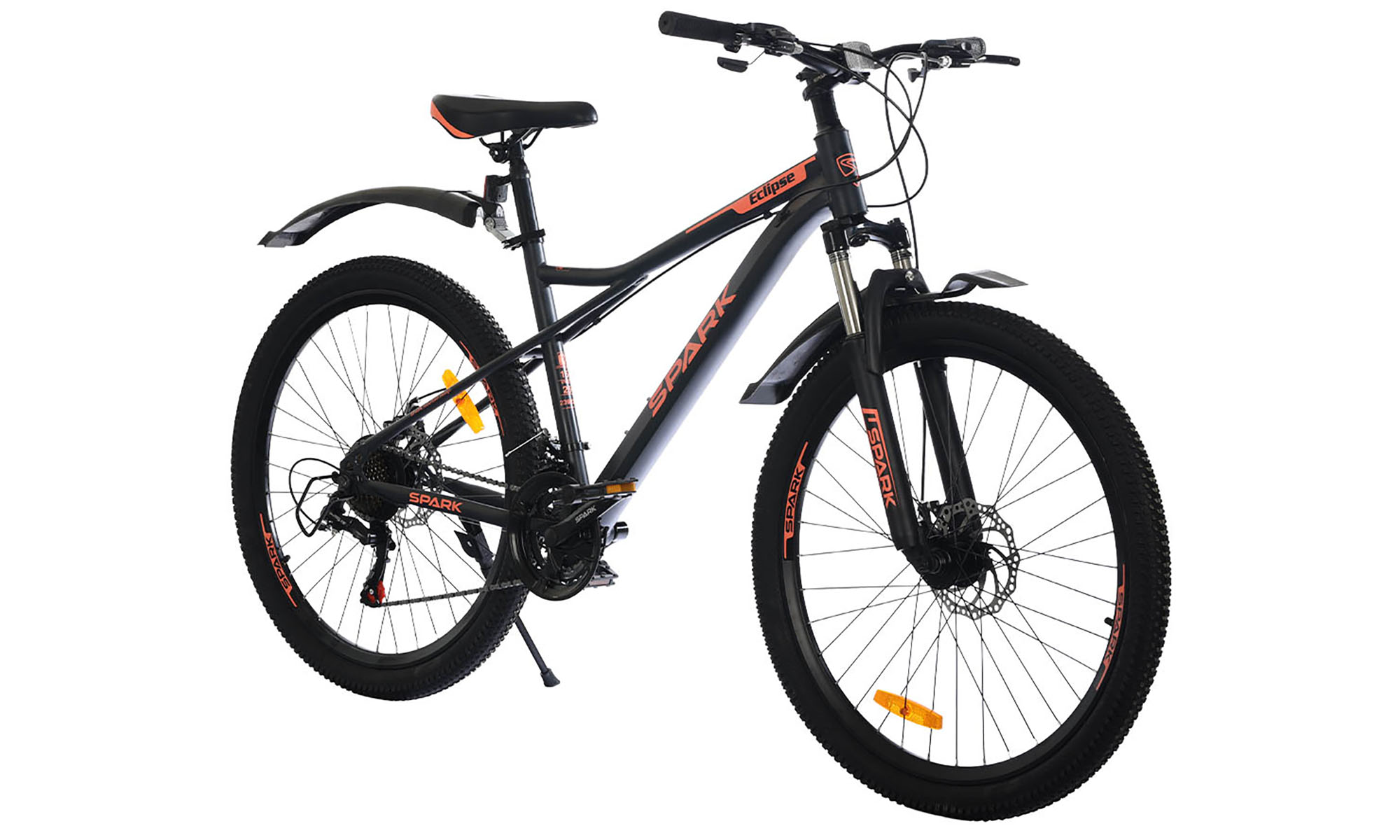 Велосипед SPARK ECLIPSE 26", размер S, рама 15", год 2026, черный 3 Велосипед SPARK ECLIPSE 26", размер S, рама 15", год 2026, черный 3