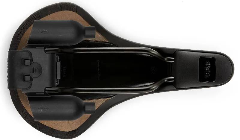 Седло Fizik Terra Alpaca X5 + carriage kit - 145mm, All-mountain, Enduro, 372гр, black 4