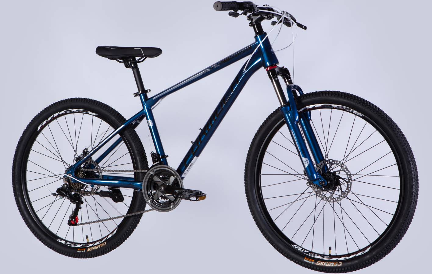 Велосипед Formula MOTION DD FR, 26", размер S, рама 16", 2025, сине-черный  3