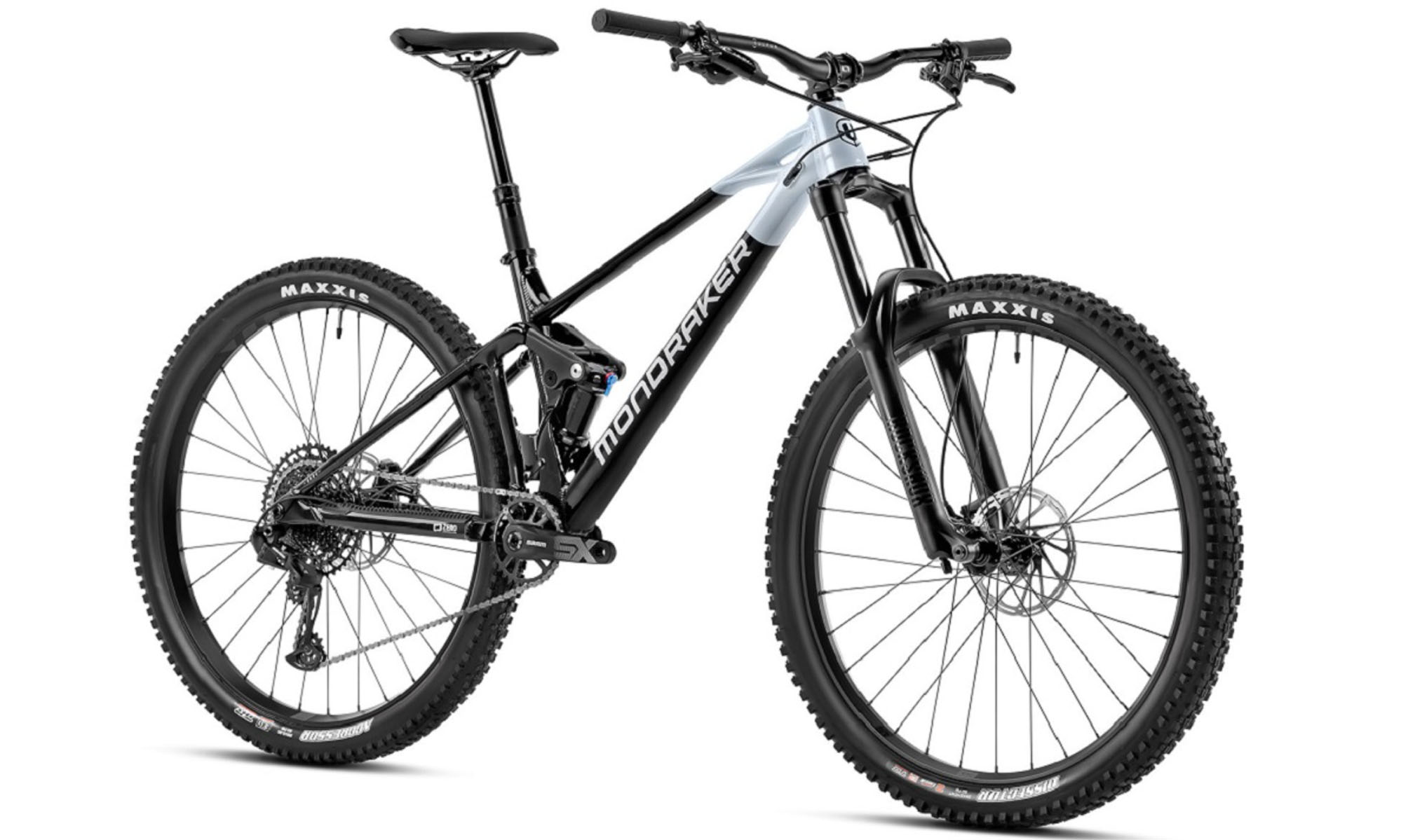 Велосипед MONDRAKER RAZE 29" размер M, (2023/2024) черно-белый 2