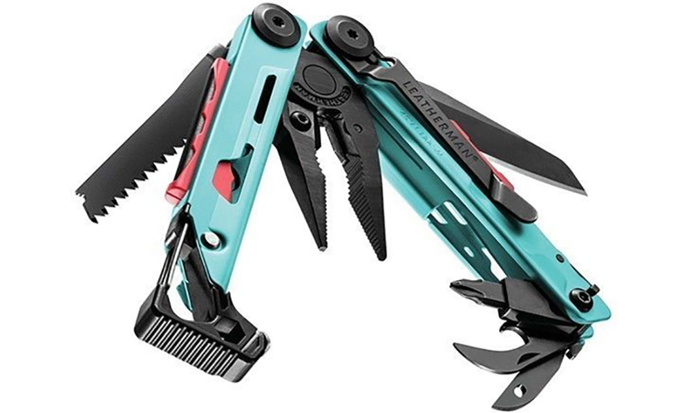 Мультиинструмент LEATHERMAN SIGNAL AQUA, синтетический чехол, картонная коробка 3 Мультиинструмент LEATHERMAN SIGNAL AQUA, синтетический чехол, картонная коробка 3