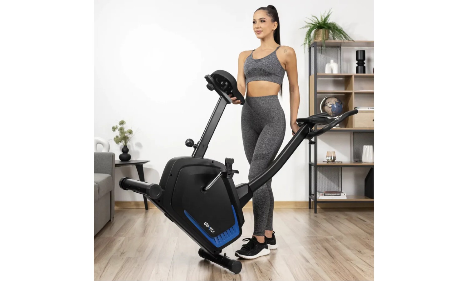 Велотренажер Gymtek XB1800 электромагнитный синий 17 Велотренажер Gymtek XB1800 электромагнитный синий 17