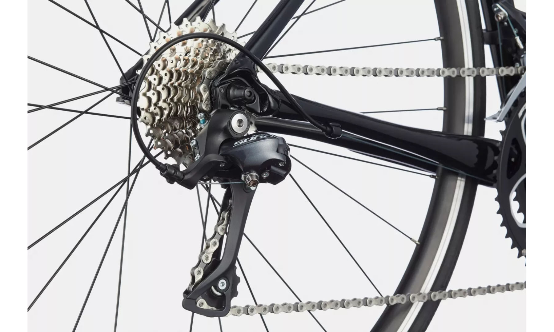 Велосипед Cannondale CAAD Optimo 3 28" размер L рама - 56см 2024 BLK 6