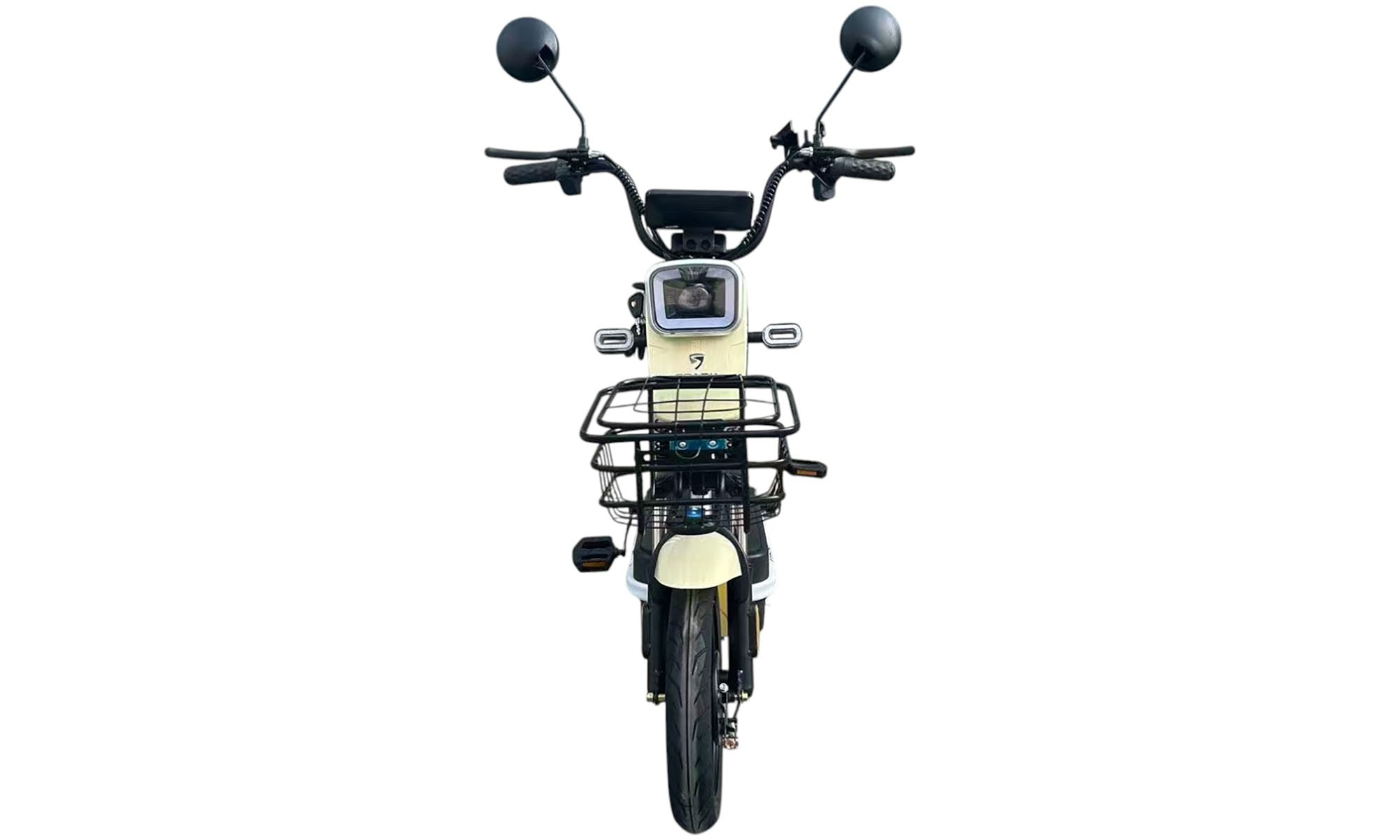 Велосипед з електромотором SPARK BUDDY 14", 48V/500W/12Ah, рік 2026, Бежевий 4