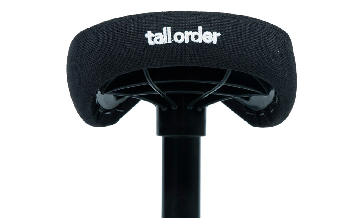 Фотография Седло Tall Order 1 Combo - черное с белым логотипом 2