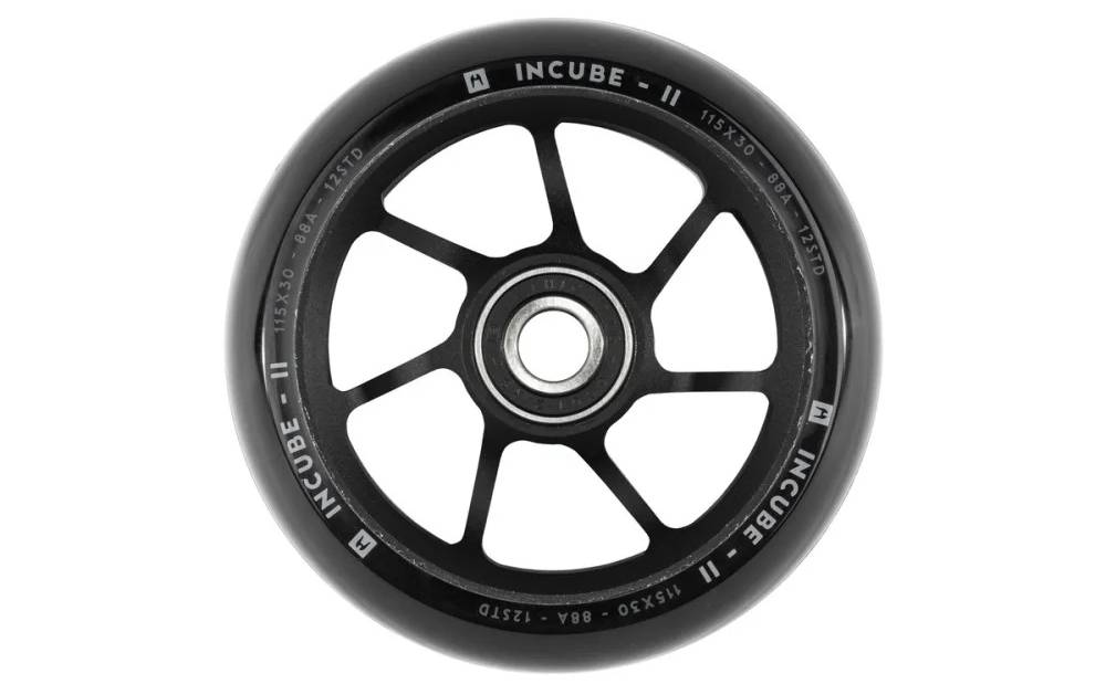 Колесо для трюкового самоката Ethic Incube V2 12STD Pro 115мм x 30мм - Black Колесо для трюкового самоката Ethic Incube V2 12STD Pro 115мм x 30мм - Black