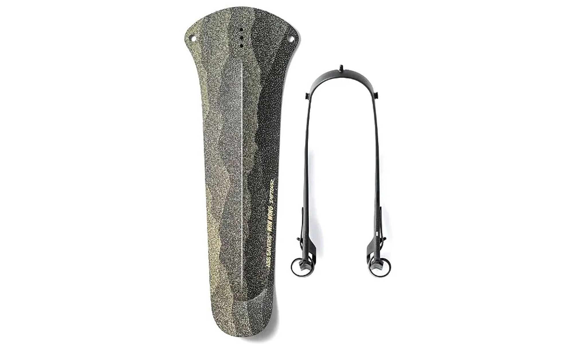 Крило заднє ASS SAVERS, Win Wing Gravel 2, сіре 