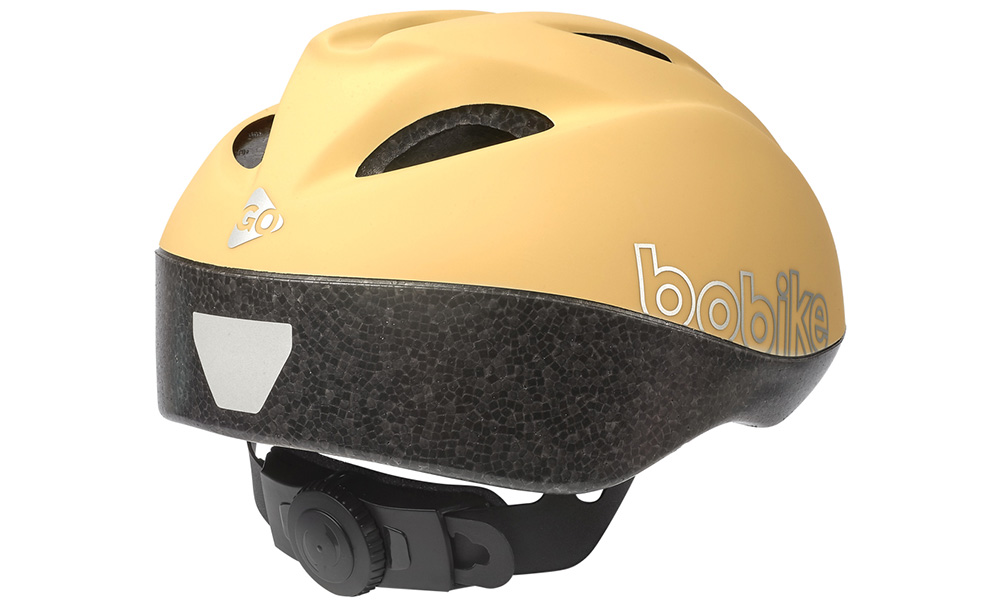 Фотография Шлем велосипедный детский Bobike GO размер XS (46-53 см), Желтый 2