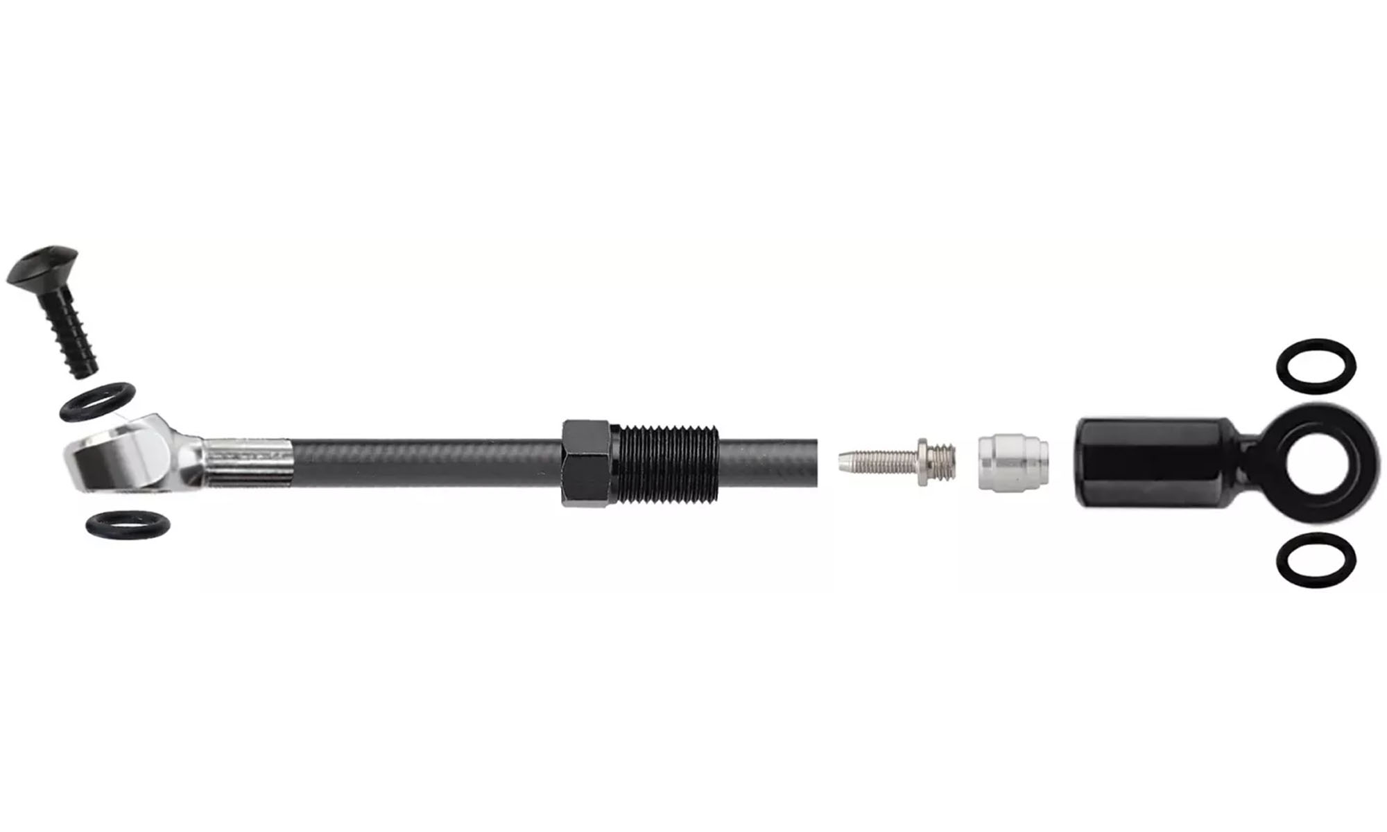 Гидролиния JAGWIRE HBKF206 2000мм  Sport DOT Hydraulic Hose Kit - SRAM 