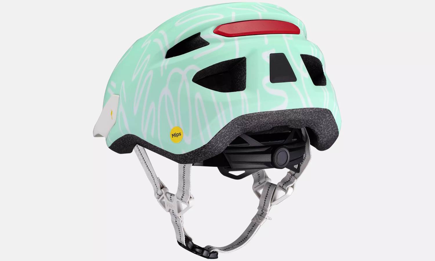 Шлем детский велосипедный Specialized SHUFFLE 2 LED размер М (49-55 см) бирюзовый 5