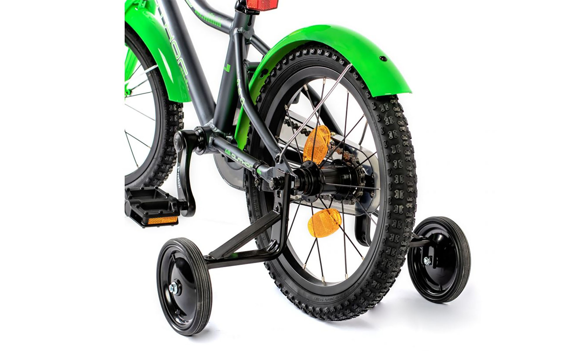 Велосипед AUTHOR Stylo II 16", рама 9", рік 2025, сіро-зелений 4