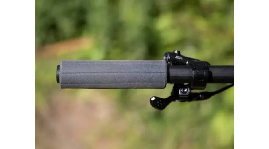 Гріпси ESI Ribbed Extra Chunky Black Silicone Bicycle Grips 6