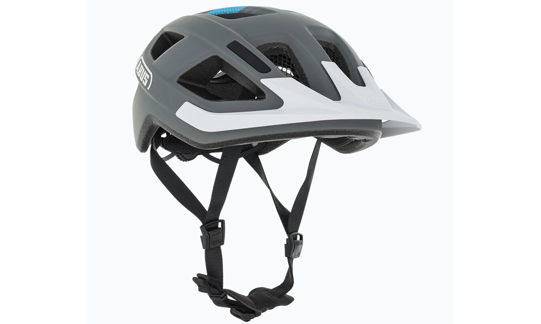 Велошлем ABUS ADURO 3.0 race grey, размер S (51-55 см), серый 
