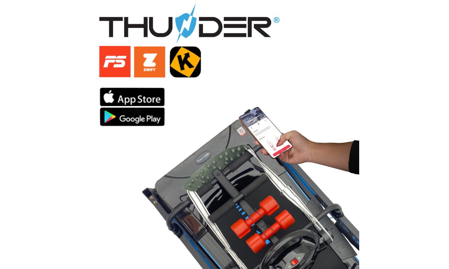 Бігова доріжка THUNDER BIONIC-D 6