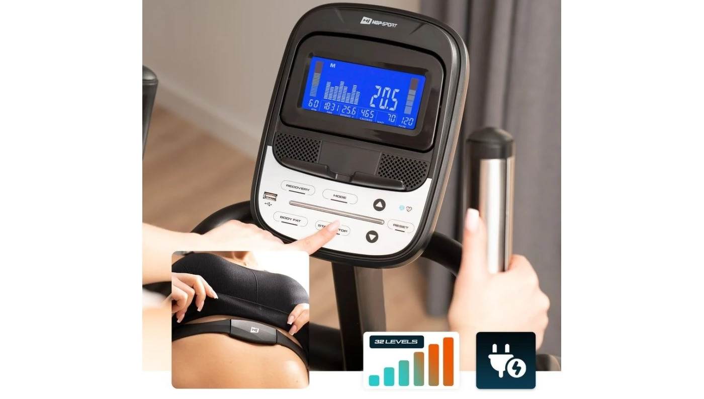 Орбитрек Hop-Sport HS-250CF Jucon Черно-Золотой 11