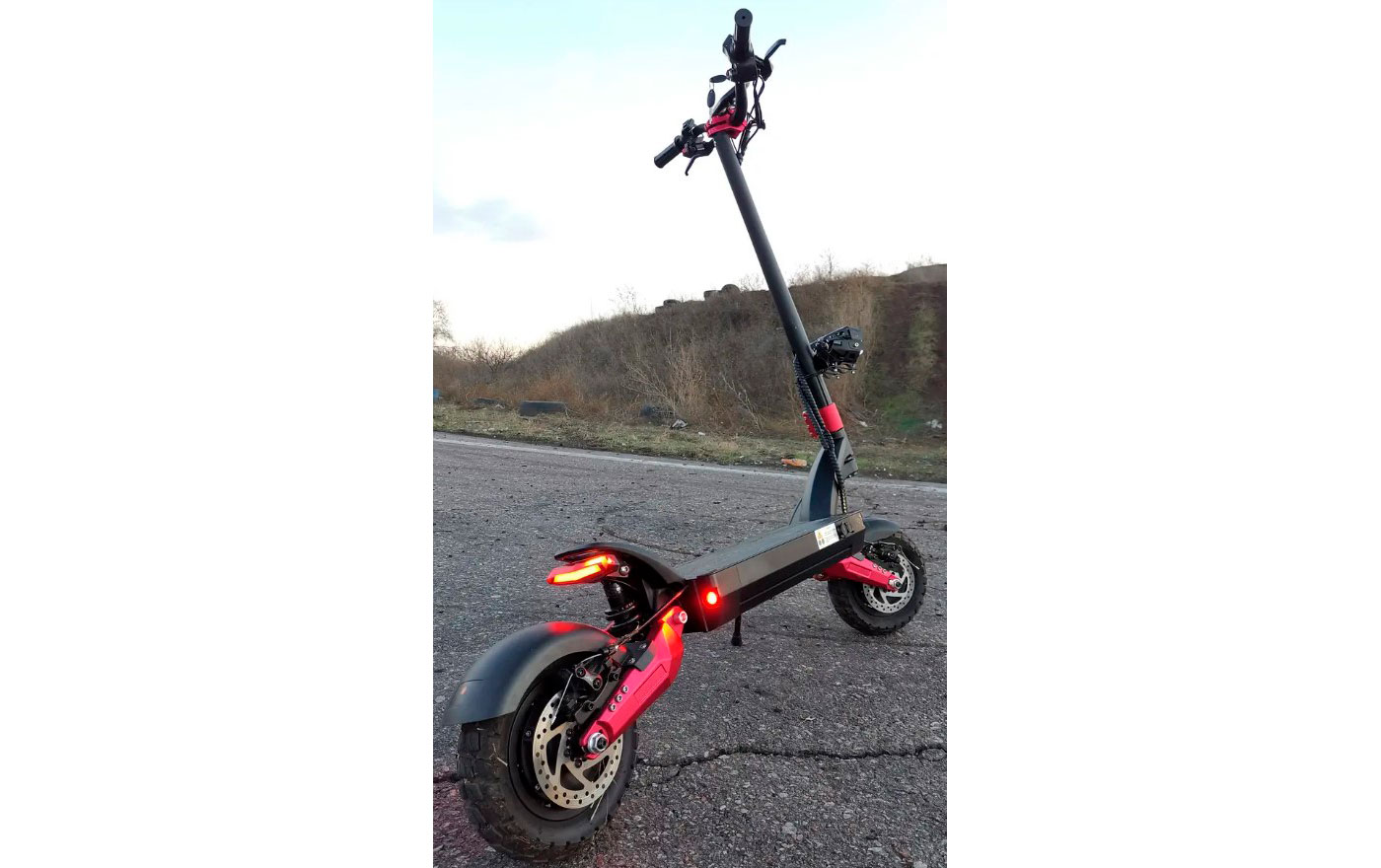 Электросамокат Crosser Dominator 1200 W 2мотора 60V 20A 3