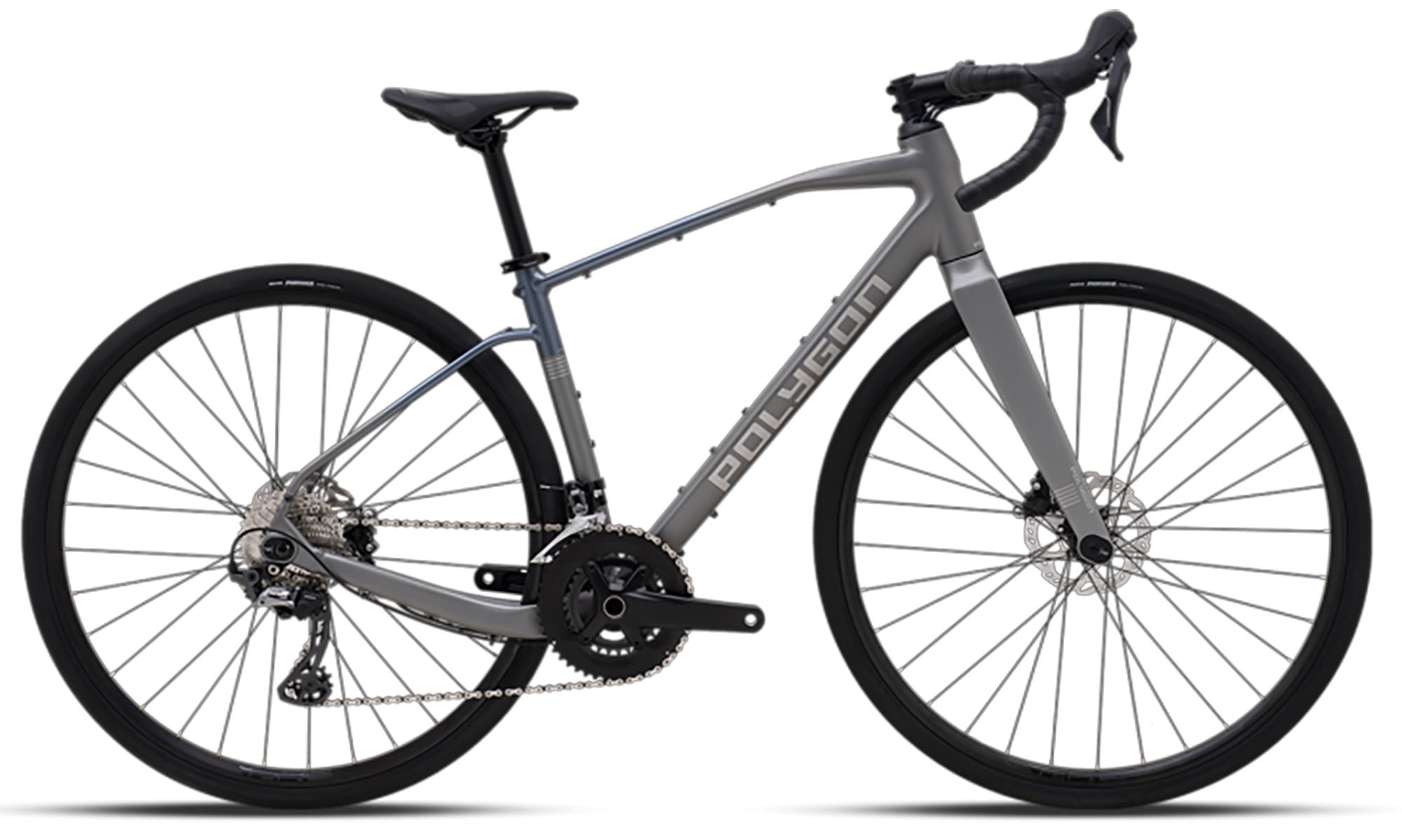 Велосипед POLYGON TAMBORA A4 28" ( 700C), размер M, рама 17, год 2026, серый 