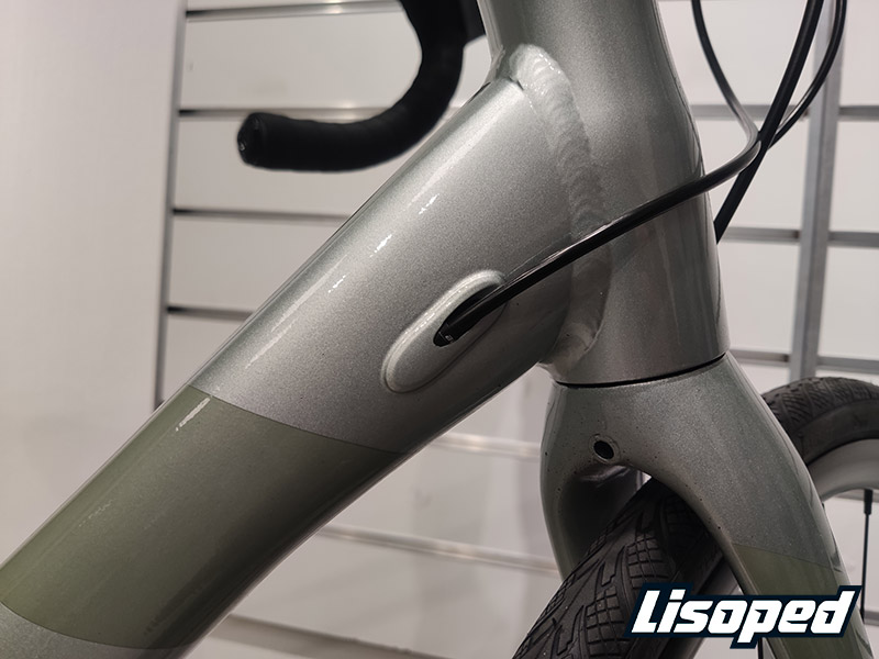 Фотография Велосипед Cannondale SYNAPSE Sora 28" (2021) 2020 Серый 5