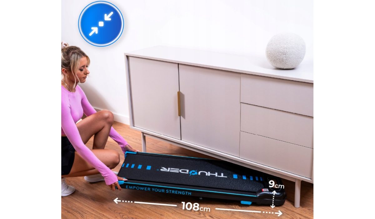 Бігова доріжка THUNDER KINDI-BLACK 7 Бігова доріжка THUNDER KINDI-BLACK 7