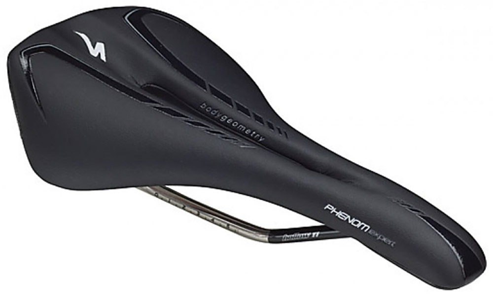 Фотографія Сідло Specialized PHENOM EXPERT SADDLE чорне, ширина 130 мм (2721-2100)