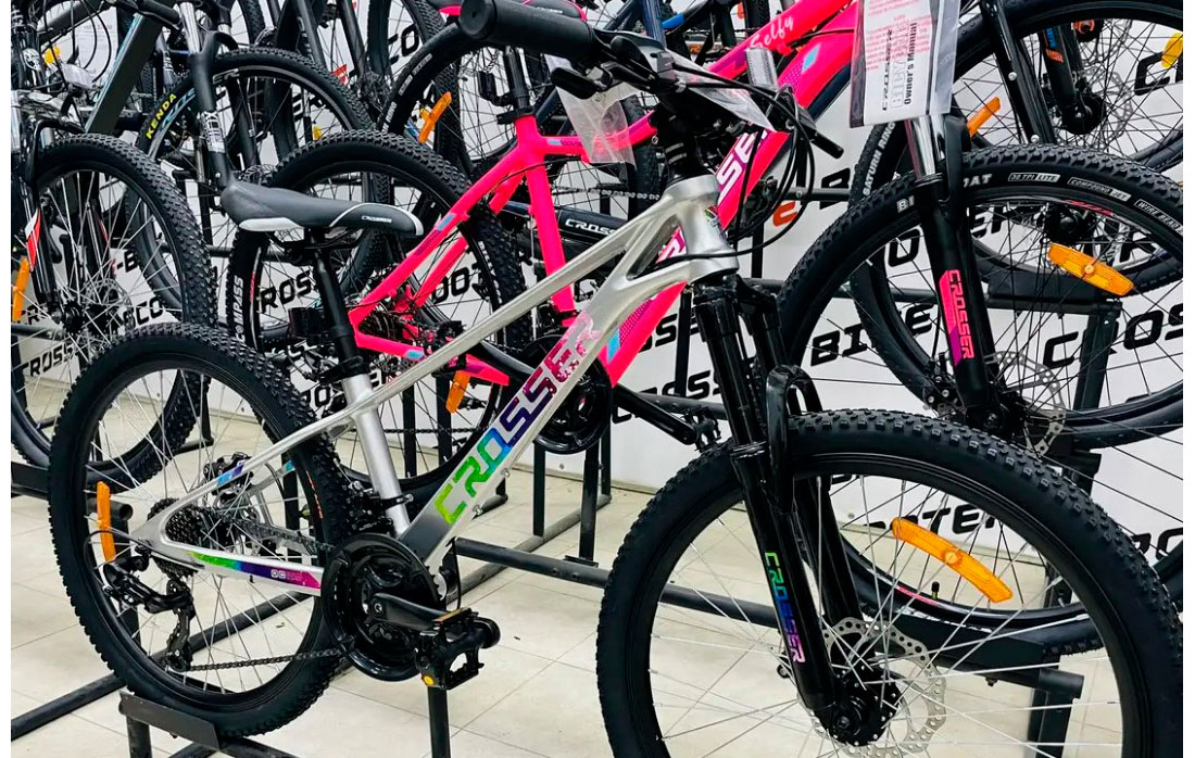 Велосипед Crosser Martin 24" размер XXS рама 11,5 Серый 3