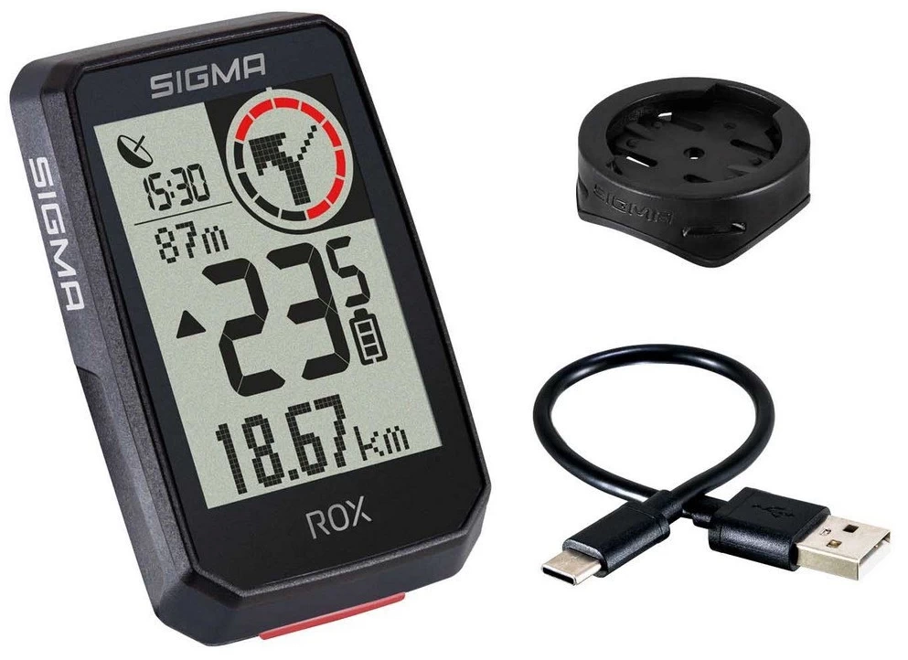 Фотография Велокомпьютер Sigma Sport ROX 2.0 Черный 3