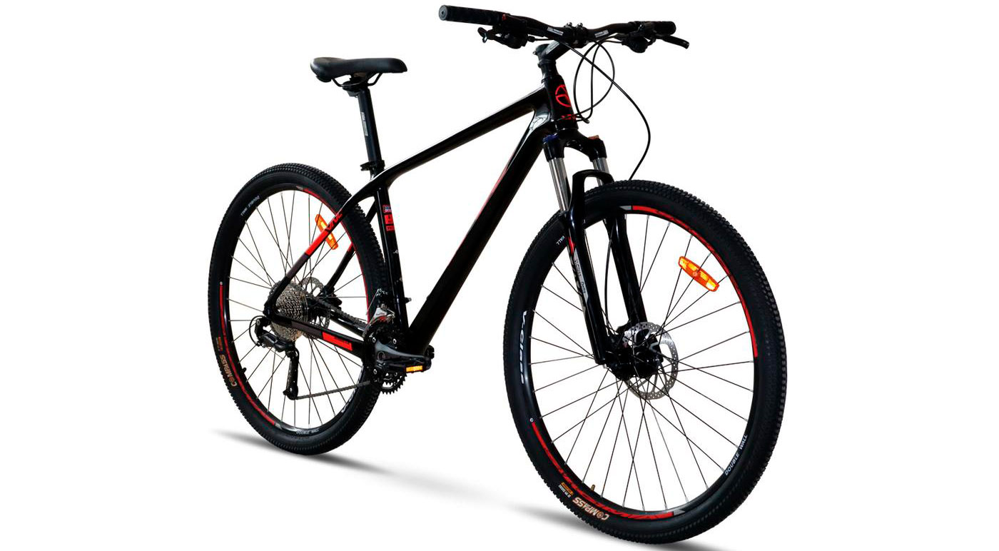 Велосипед VNC FastRider C7 29" розмір L 2023 Чорно-червоний 3