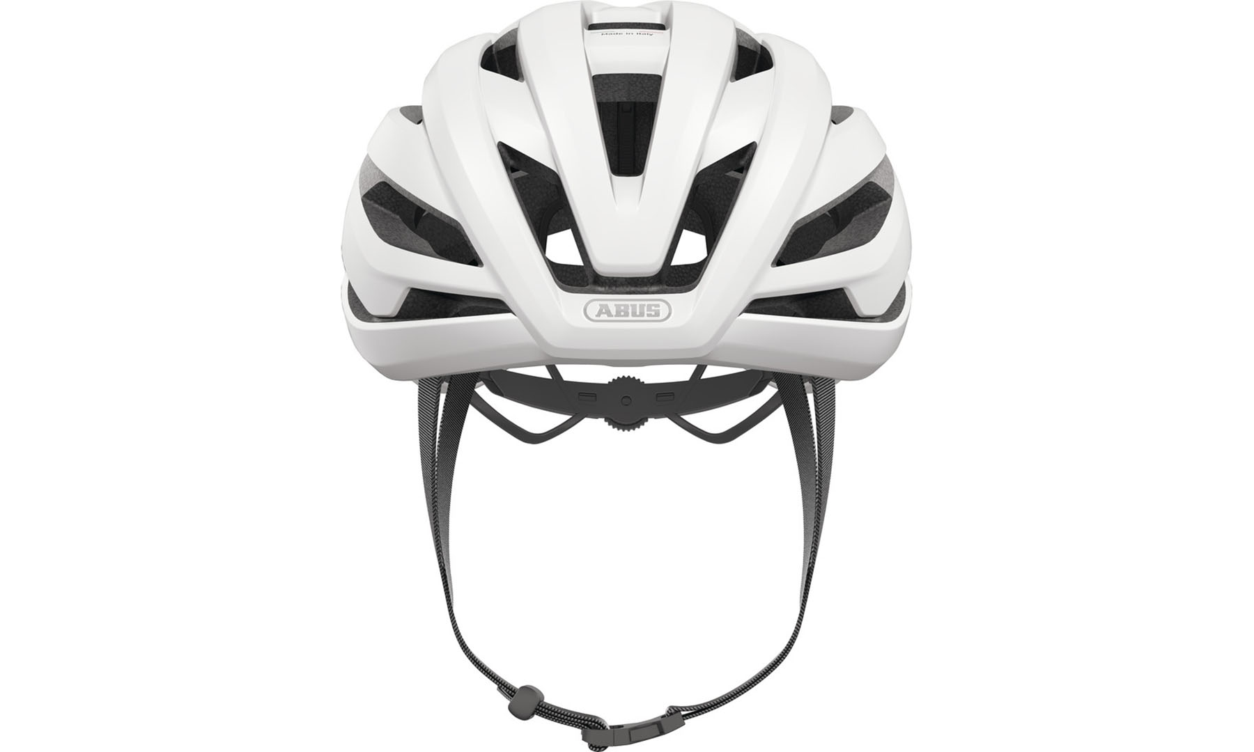 Велошолом спортивний ABUS STORMCHASER ACE polar white, розмір M (54-58 см), білий 5
