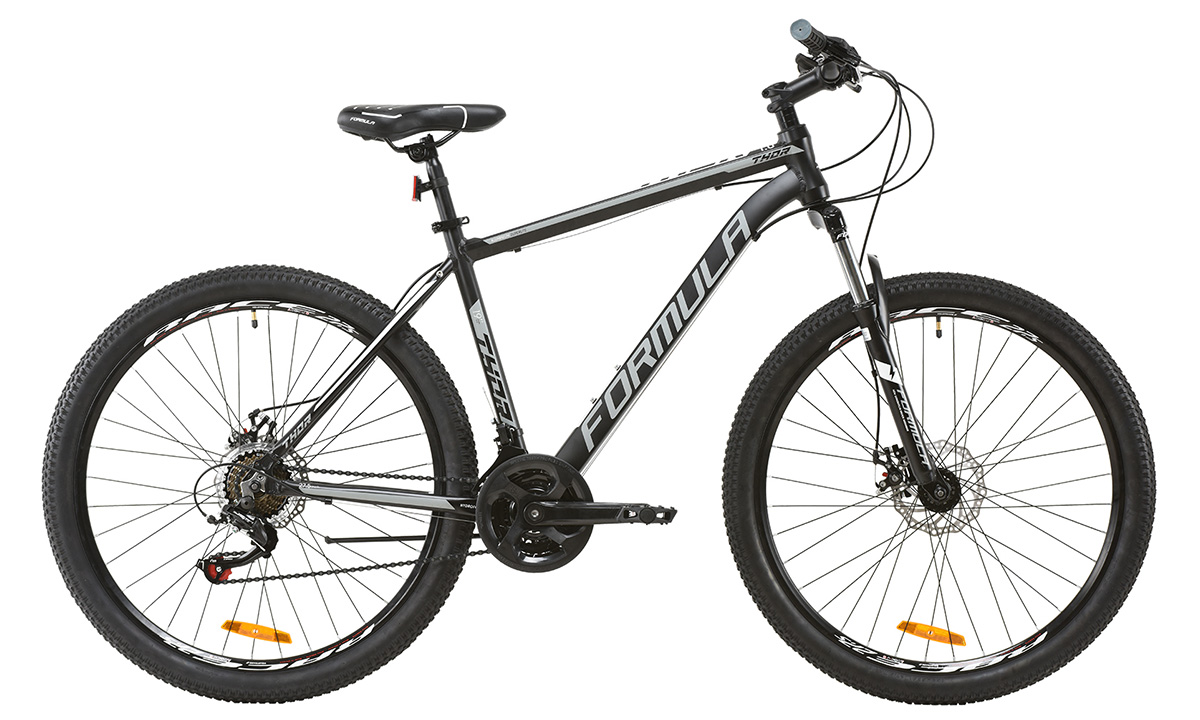 Велосипед Formula 27,5 THOR 1.0 DD (2020) 2020 Чорно-сірий 6
