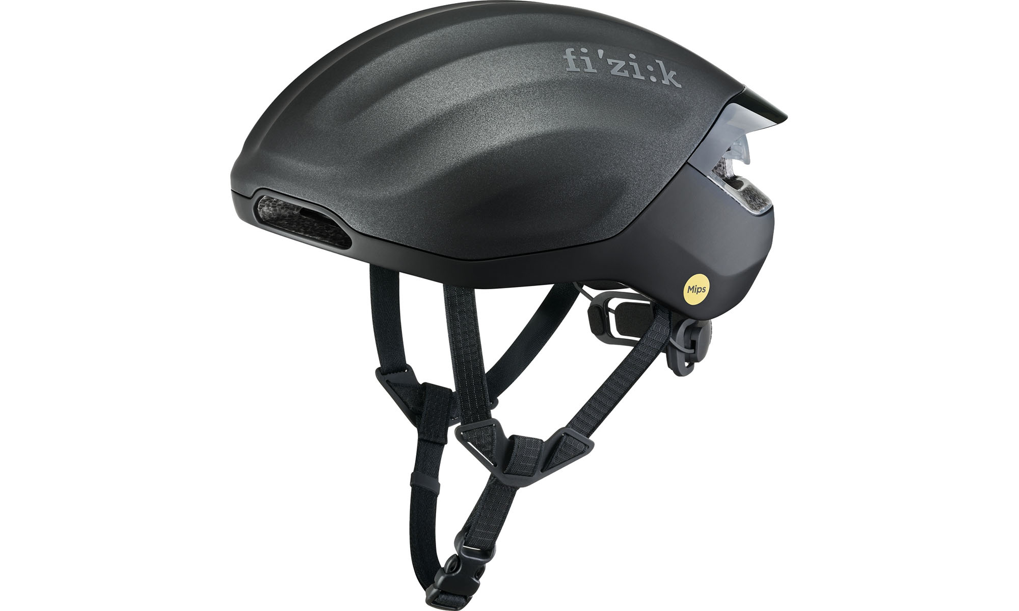 Шлем Fizik Kudo Aero MiPS с мигалкой, размер L (59-61 см), черный 3