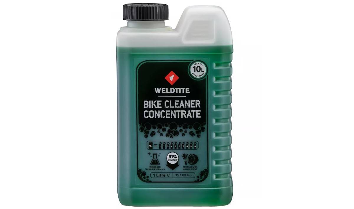 Фотография Очиститель велосипеда Weldtite BIKE CLEANER CONCENTRATE LIME (концентрат для приготовления шампуни), 1л