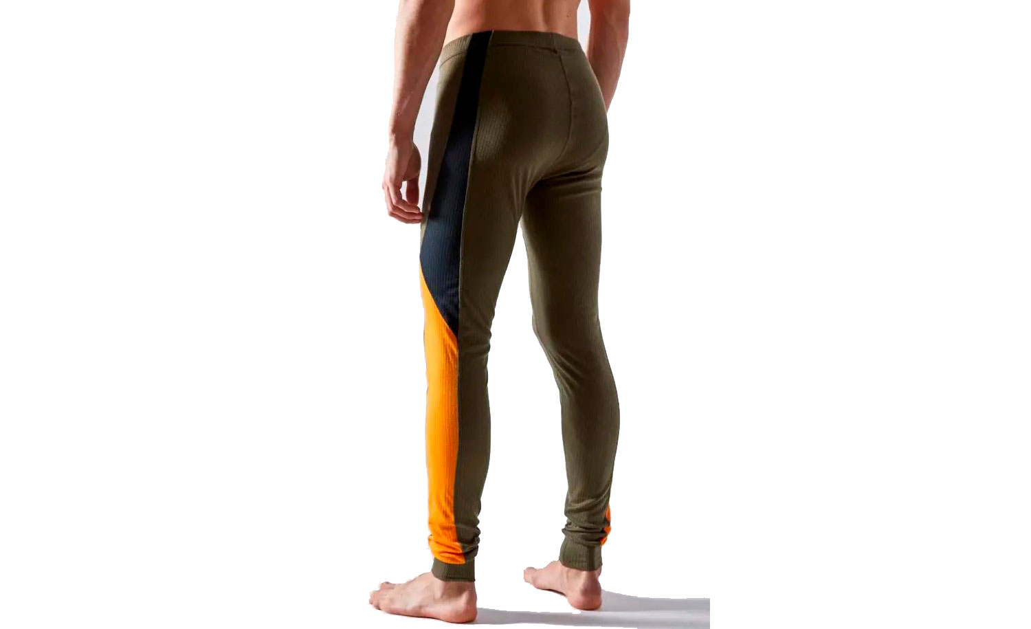 Фотография Термоштаны Craft BASELAYER BOTTOM мужской, размер S, сезон AW 22, DARK OLIVE 2
