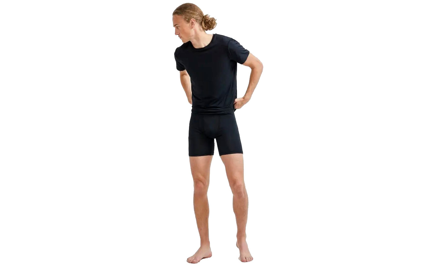 Чоловіча білизна Craft Core Dry Boxer 6-Inch розмір L, сезон AW 23, чорний 4