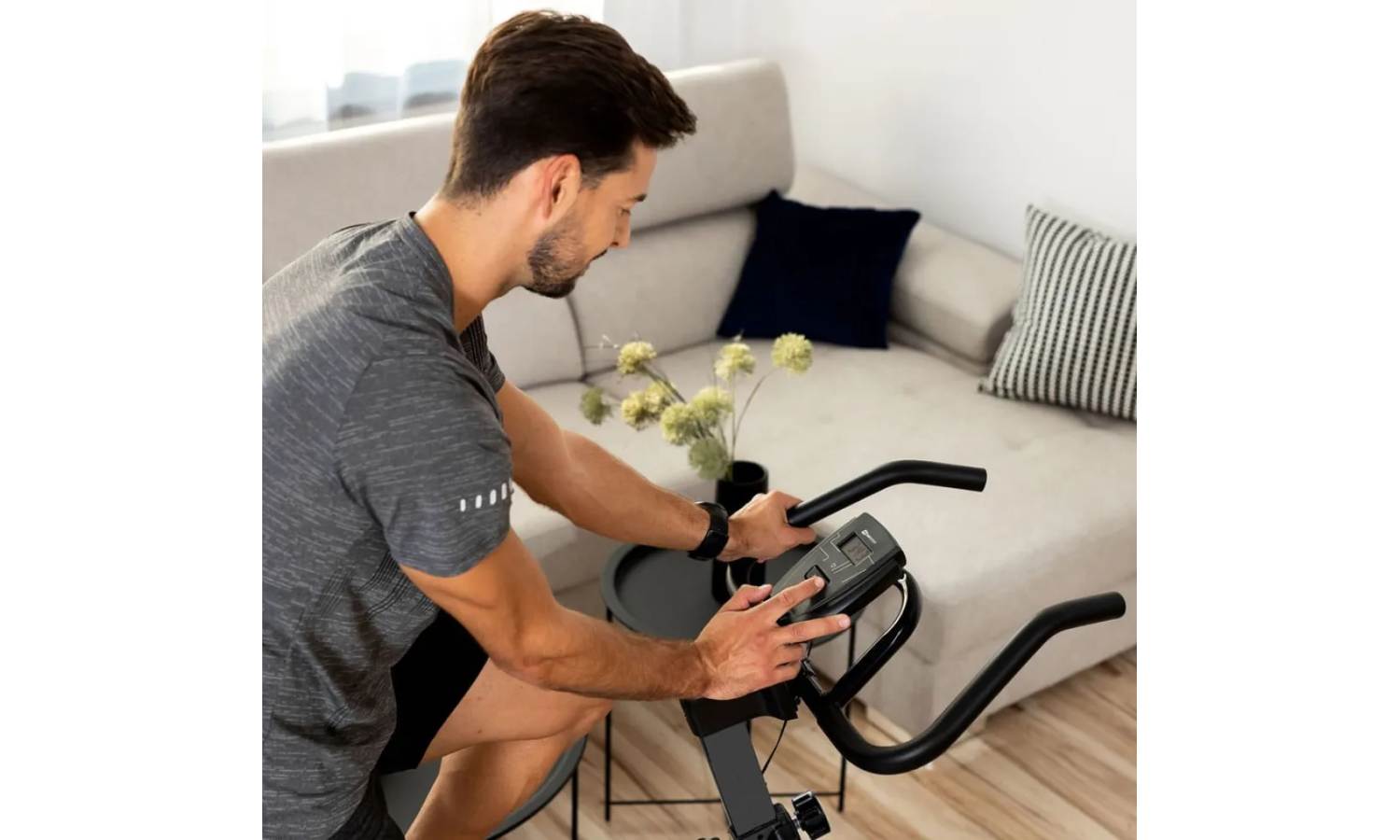 Спинбайк Hop-Sport HS-045IC Bravo черный 13