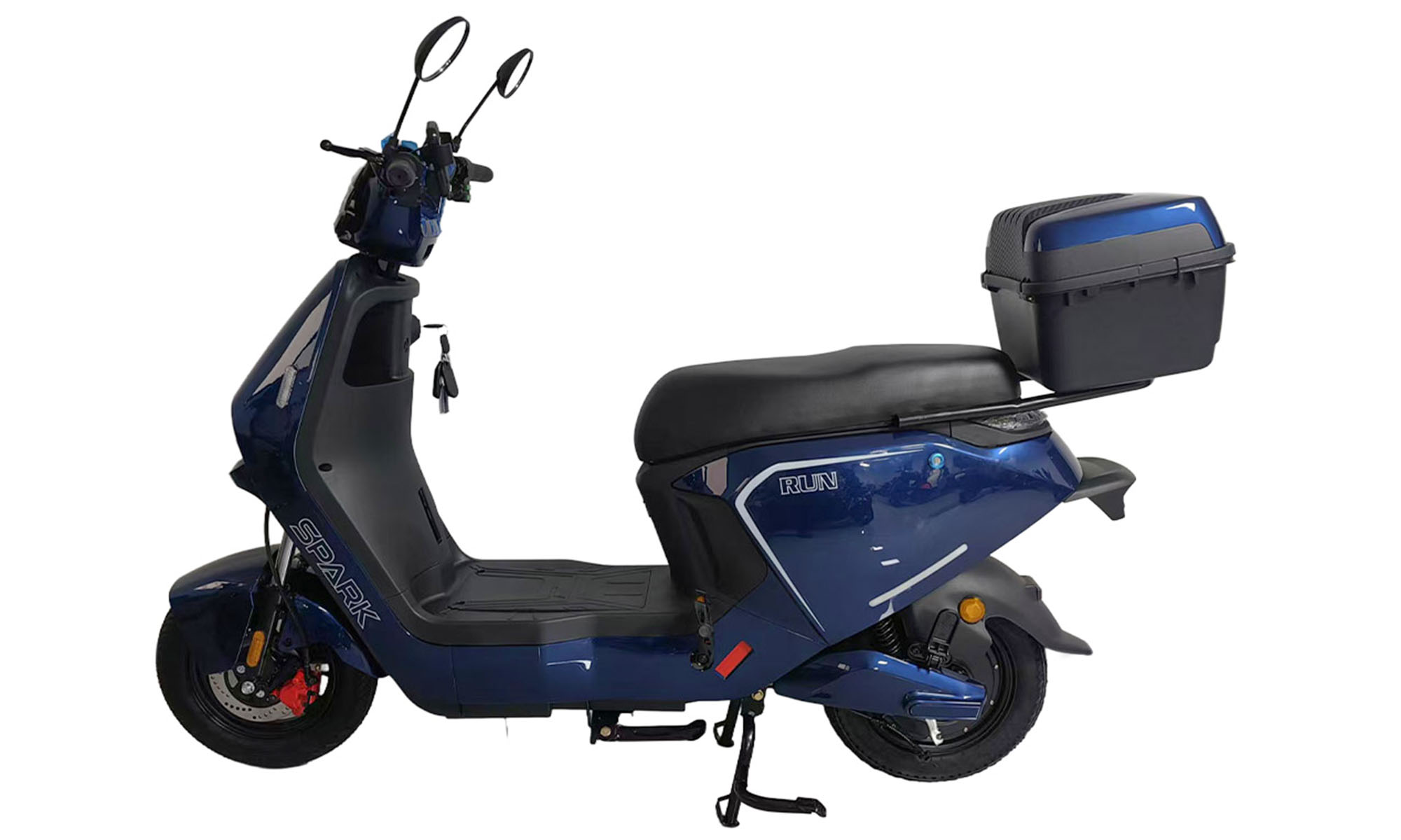 Велосипед з електромотором SPARK RUN 10", розмір 14", 60V/1000W/25Ah, рік 2026, синій Велосипед з електромотором SPARK RUN 10", розмір 14", 60V/1000W/25Ah, рік 2026, синій