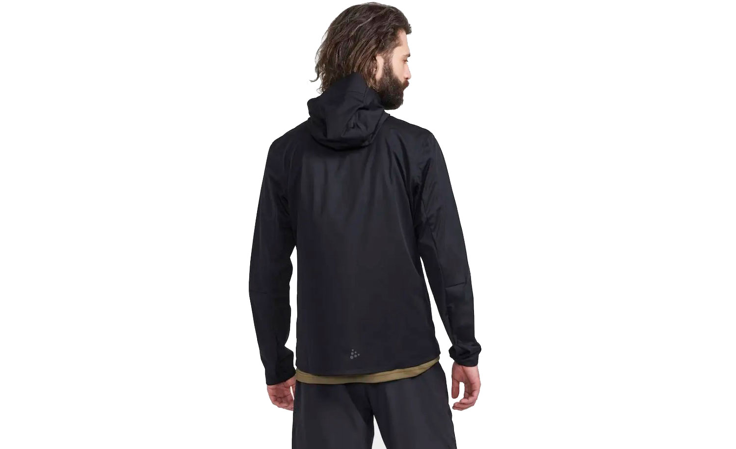 Кофта Craft ADV ESSENCE JERSEY HOOD, чоловіча, розмір М, сезон AW 22, чорний 2
