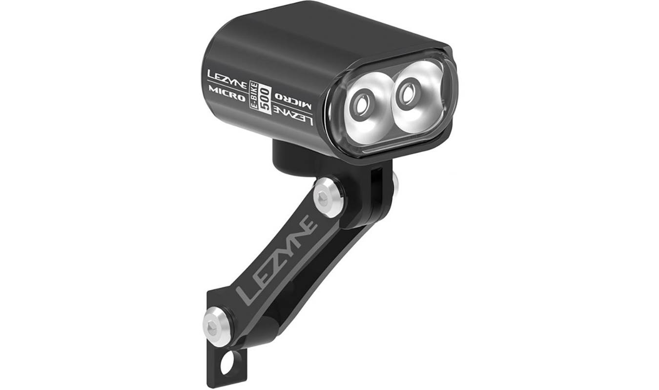 Переднє світло для електровелосипеда Lezyne EBIKE MICRO DRIVE 500 Чорний 500 люменів Y14 4