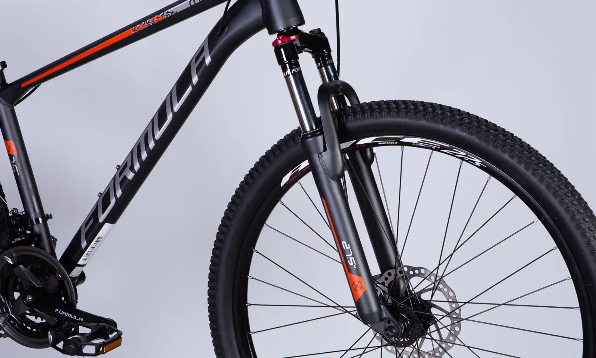 Велосипед Formula MOTION DD FR, 27.5", розмір S, рама-16", рік 2026, темно-сірий 3