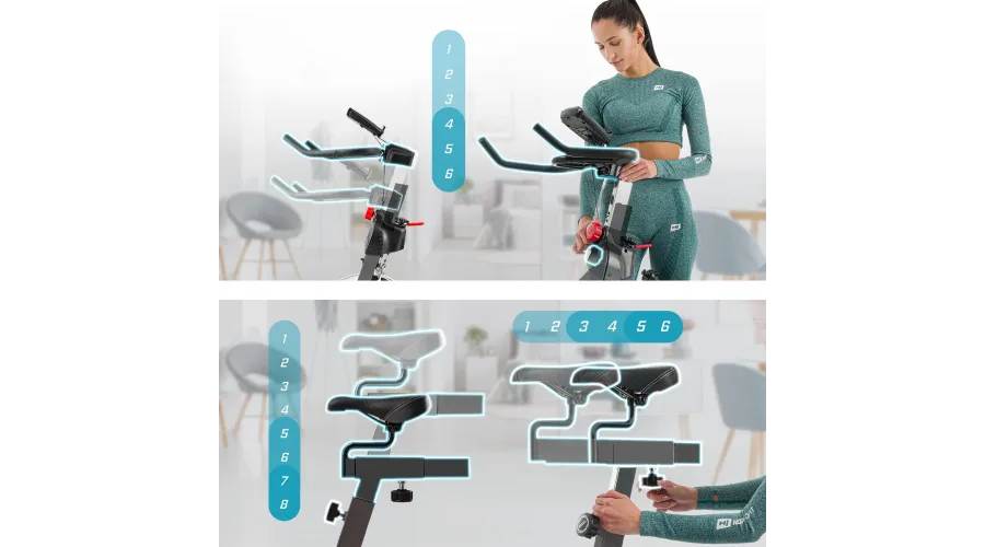 Спинбайк Hop-Sport HS-045IC Bravo черный 5