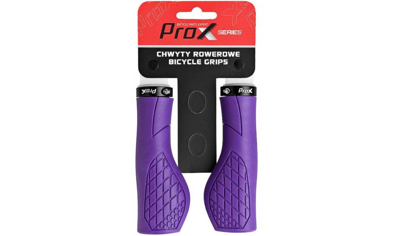Грипсы ProX GP-35 Ergo Lock 130 мм фиолетовый 2