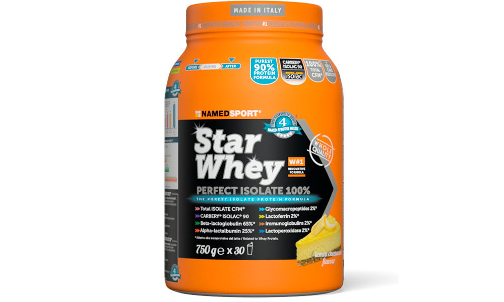 Фотография Протеин Namedsport STAR WHEY ISOLATE 750 г Чизкейк