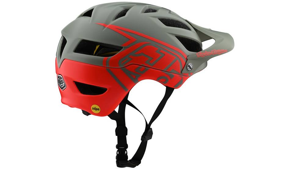 Вело шлем TLD A1 Mips Classic размер XS (50-54 см) Orange/Gray 3