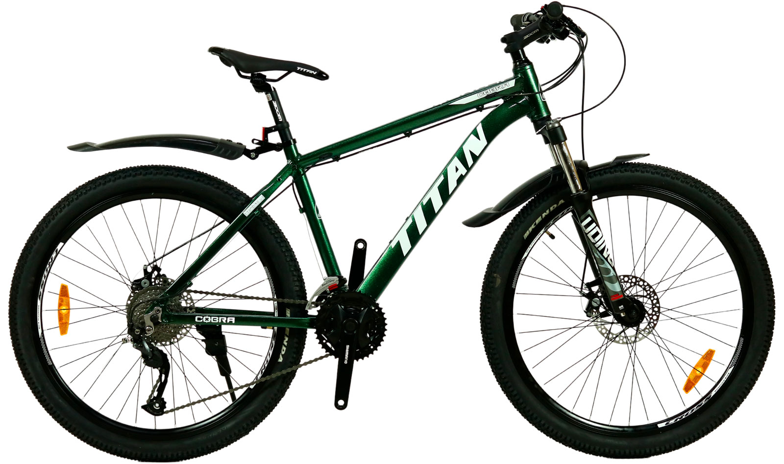 Фотография Велосипед Titan Cobra 29" размер L рама 20 2022 Зеленый