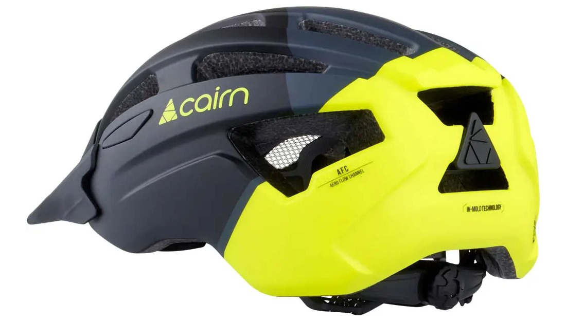 Велошлем Cairn Prism XTR II black-neon yellow размер L 58-61 см 3