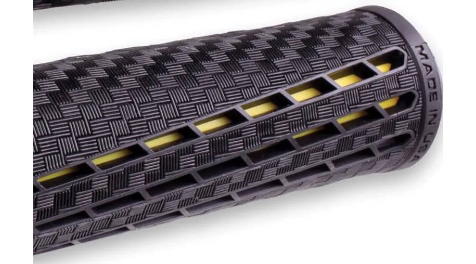 Грипсы ODI CF Grip v2.1 Lock-On Black / Yellow 7