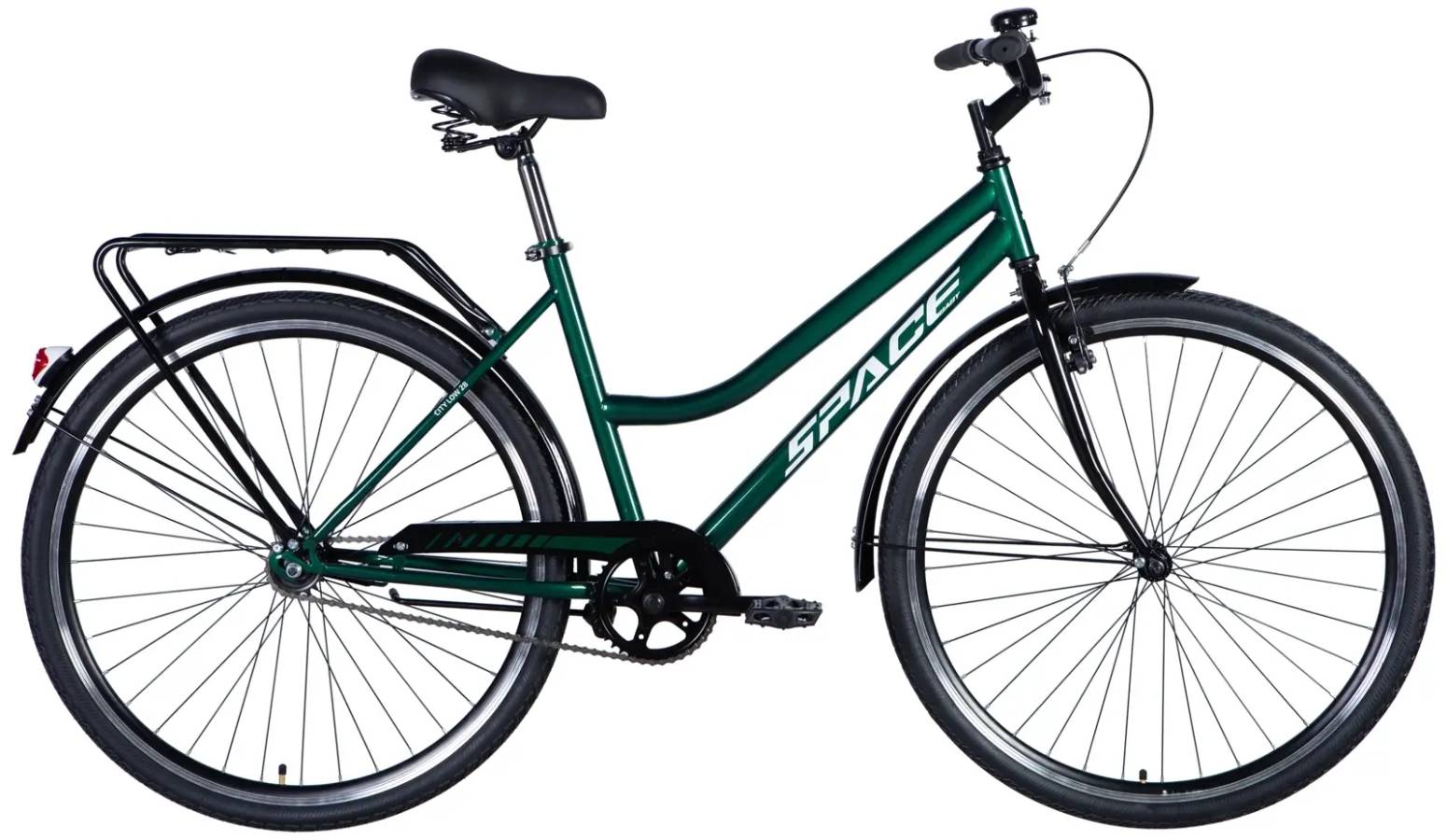 Фотография Велосипед SPACE VOYAGER 26" размер М рама 17 2024 Зеленый