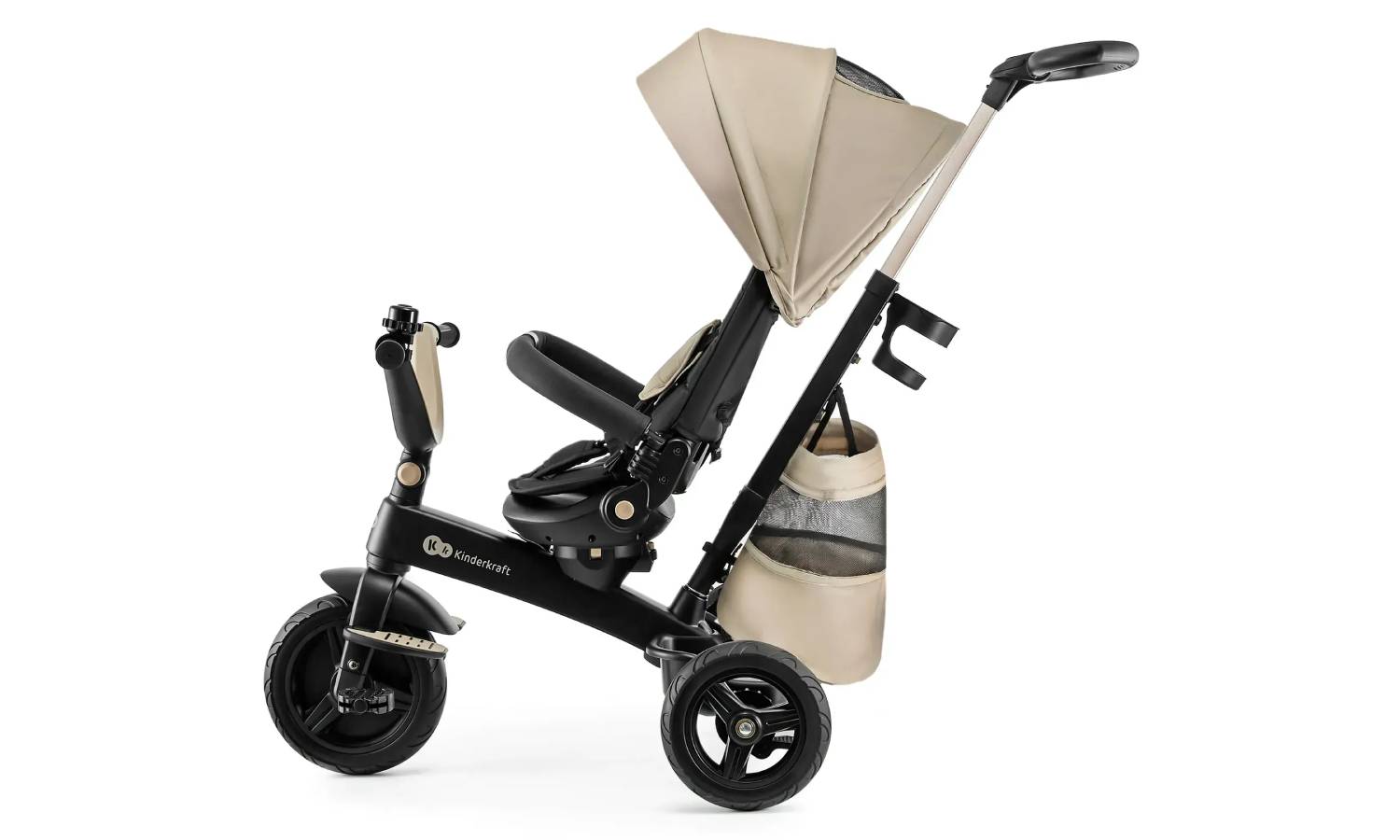 Трехколесный велосипед Kinderkraft Easytwist Beige 13 Трехколесный велосипед Kinderkraft Easytwist Beige 13