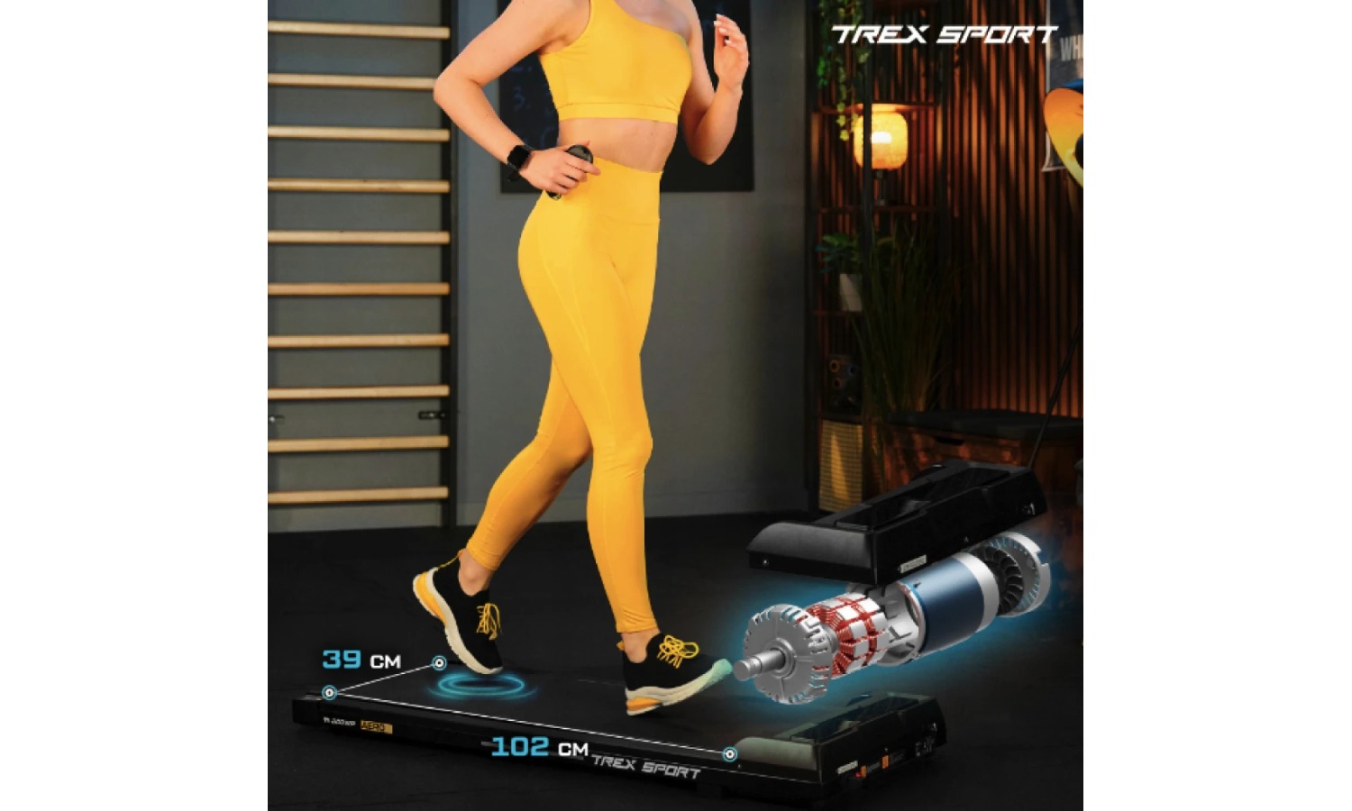 Trex Sport TX-300WP Aero-бігова доріжка 6