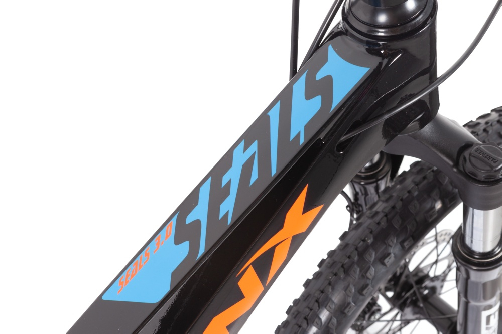 Велосипед Trinx SEALS 3.0 20" Black-Red-Blue 8